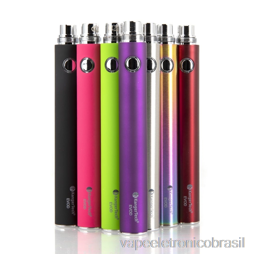 Vape Recarregável Kanger Evod-vv 1300mah / 1600mah Bateria [vv] 1300mah - Aço Inoxidável